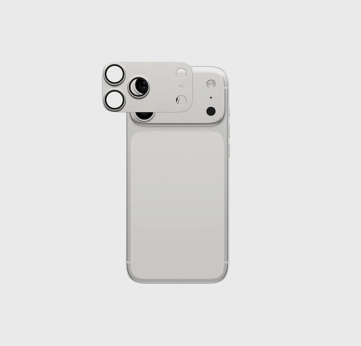 CASECO SCREEN PATROL VIDRIO PARA CAMARA IPHONE 17 PRO MAX SILVER