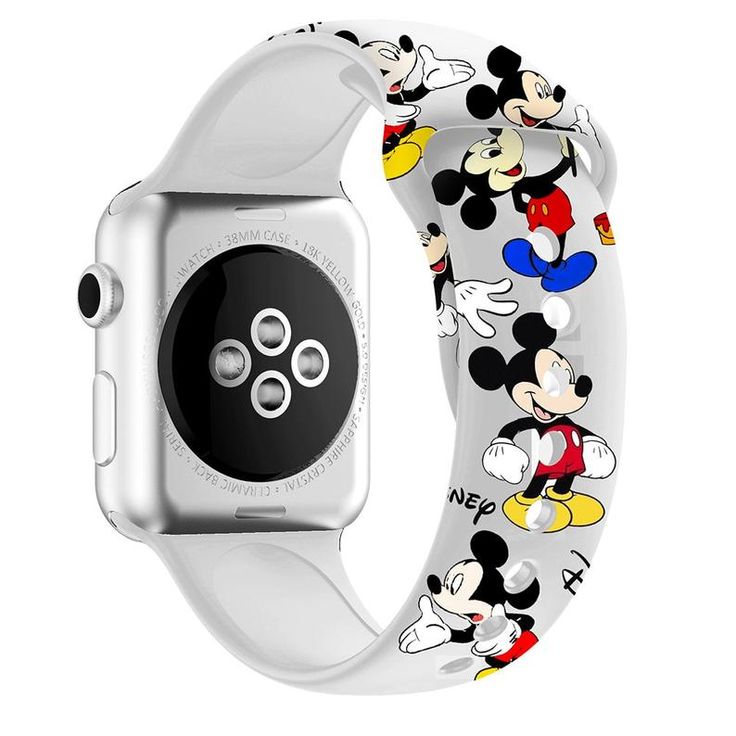 PULSERA APPLEWATCH MICKEY BLANCO 38/40/41