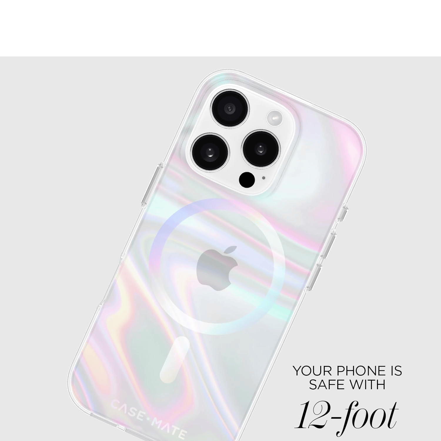 L-CASE MATE SOAP BUBBLE IPHONE 16 PRO MAX IRIDISCENT