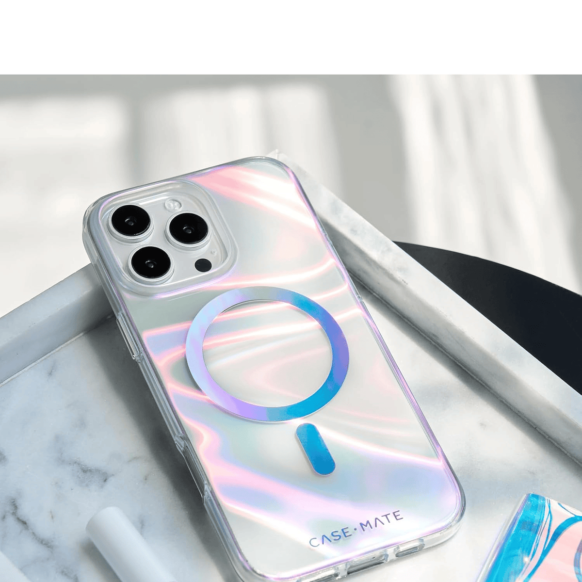L-CASE MATE SOAP BUBBLE IPHONE 16 PRO MAX IRIDISCENT