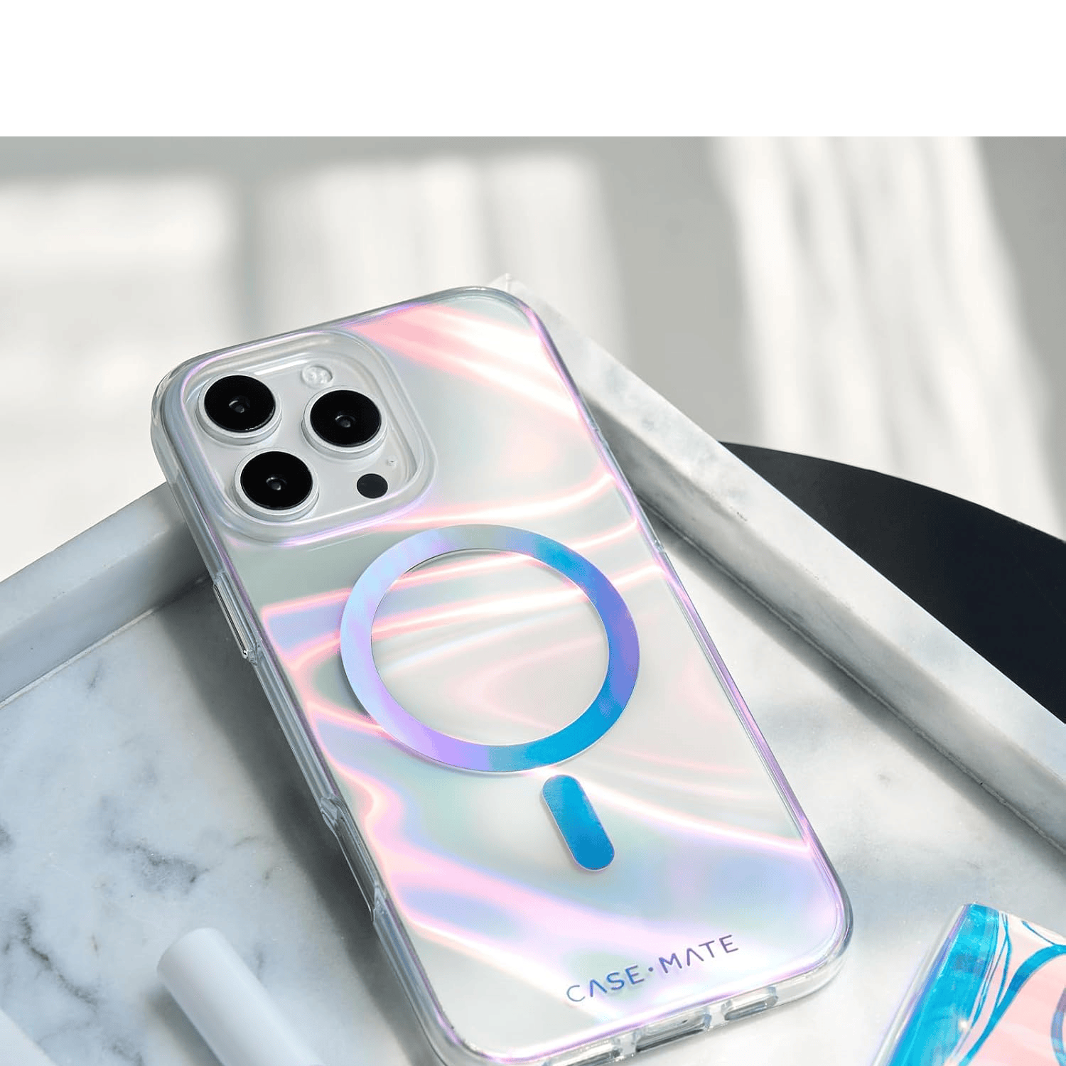 L-CASE MATE SOAP BUBBLE IPHONE 16 PRO MAX IRIDISCENT
