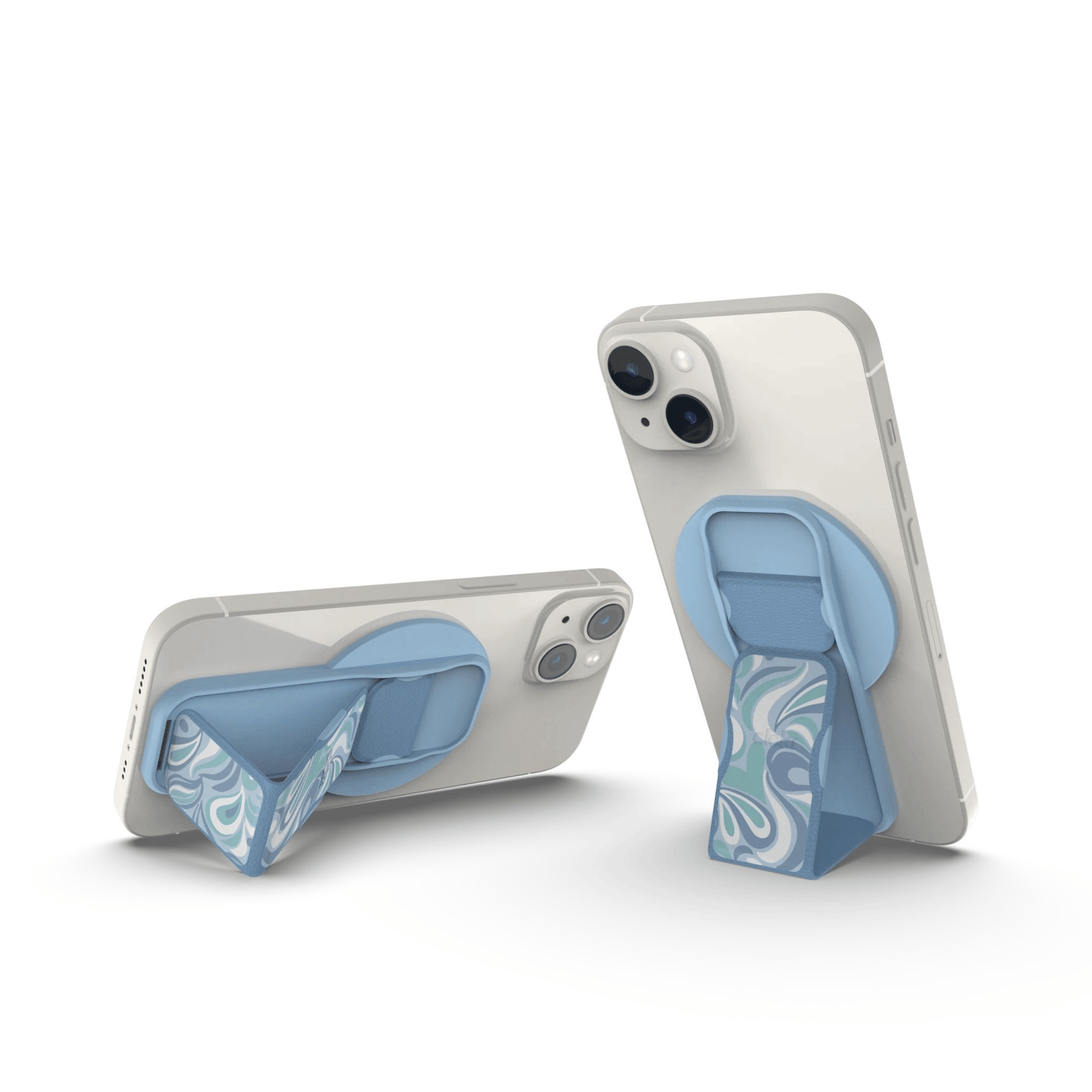 CLCKR MAGSAFE STAND & GRIP BLUE
