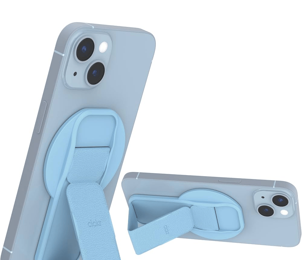 CLCKR MAGSAFE STAND & GRIP CELESTE