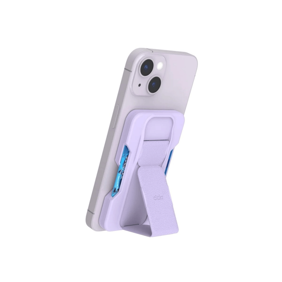 CLCKR SLIDE MAGSAFE WALLET PURPURA