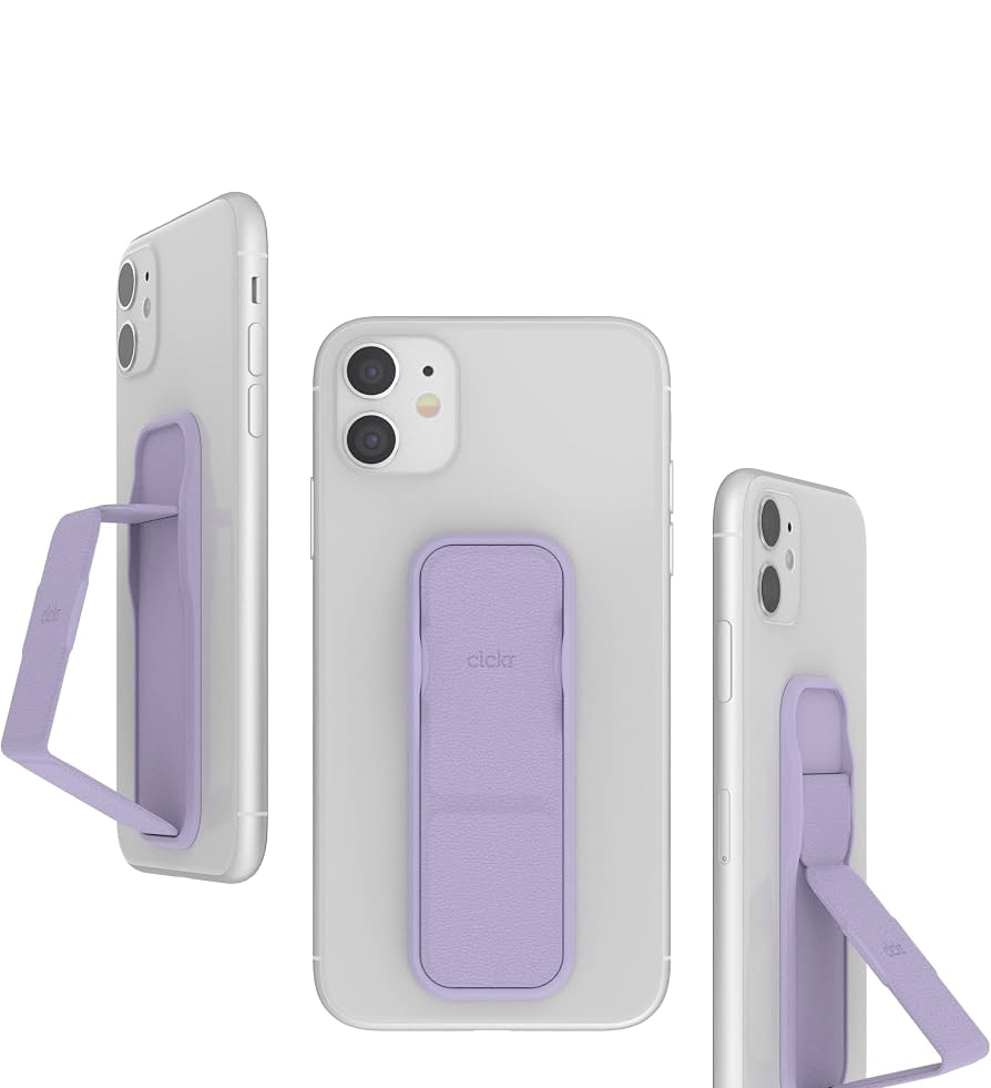 L-CLCKR UNIVERSAL STAND & GRIP PURPURA