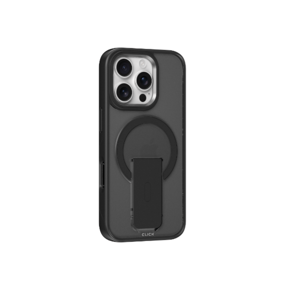 CLICK LATCH IPHONE 16 PRO MAX CLEAR NEGRO