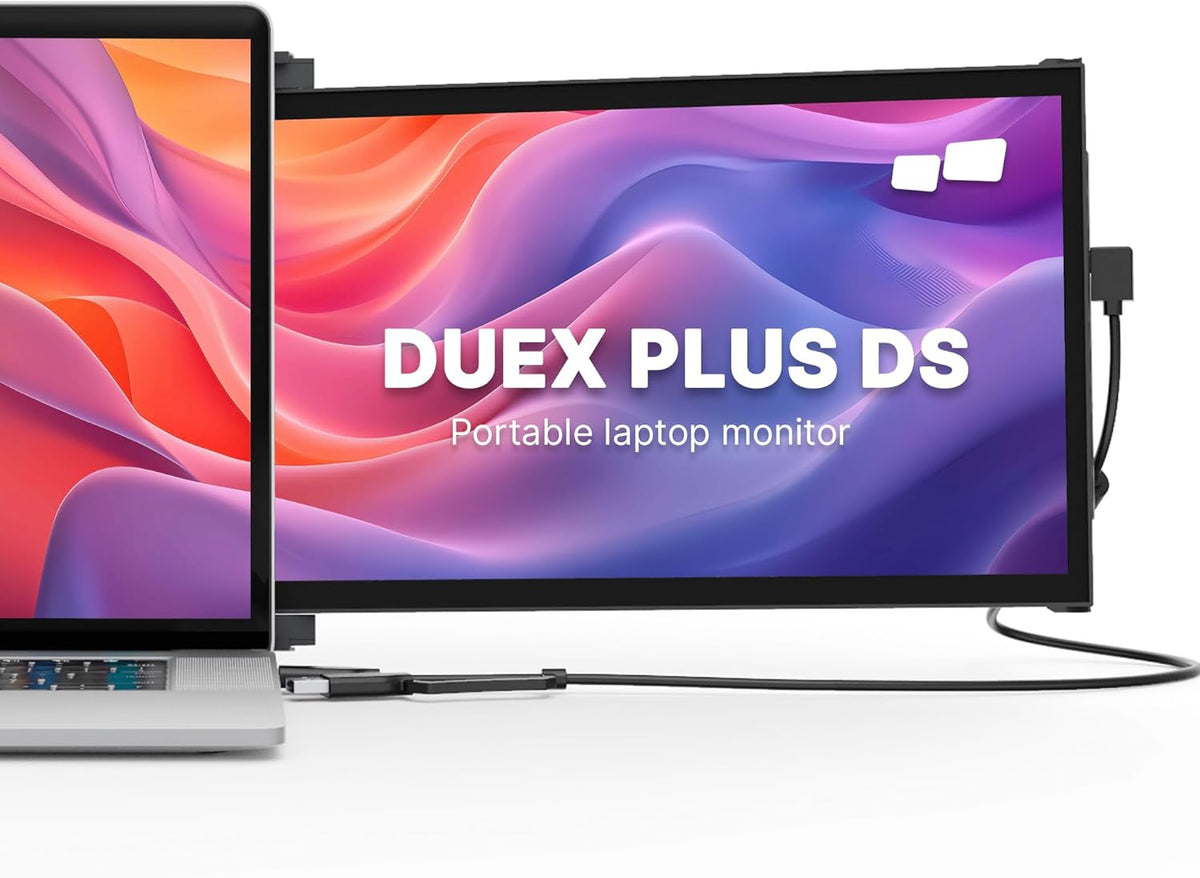 L-Mobile Pixels Duex Plus  Portable Monitor, 13.3" Full HD  1080P IPS Dual Laptop Monitor