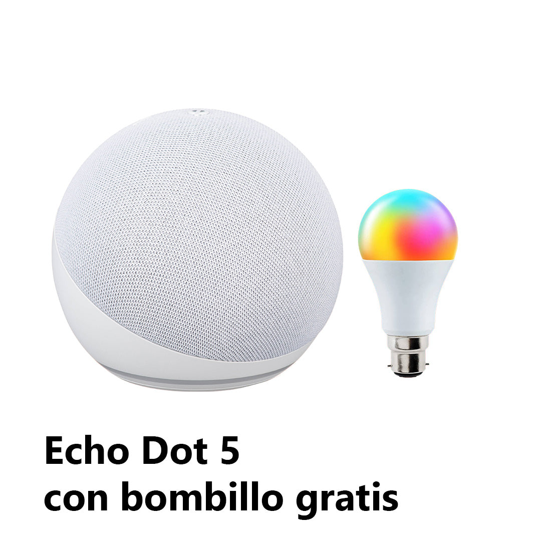 AMAZON ALEXA ECHO DOT 5.0 PARLANTE INTELIGENTE BLANCO