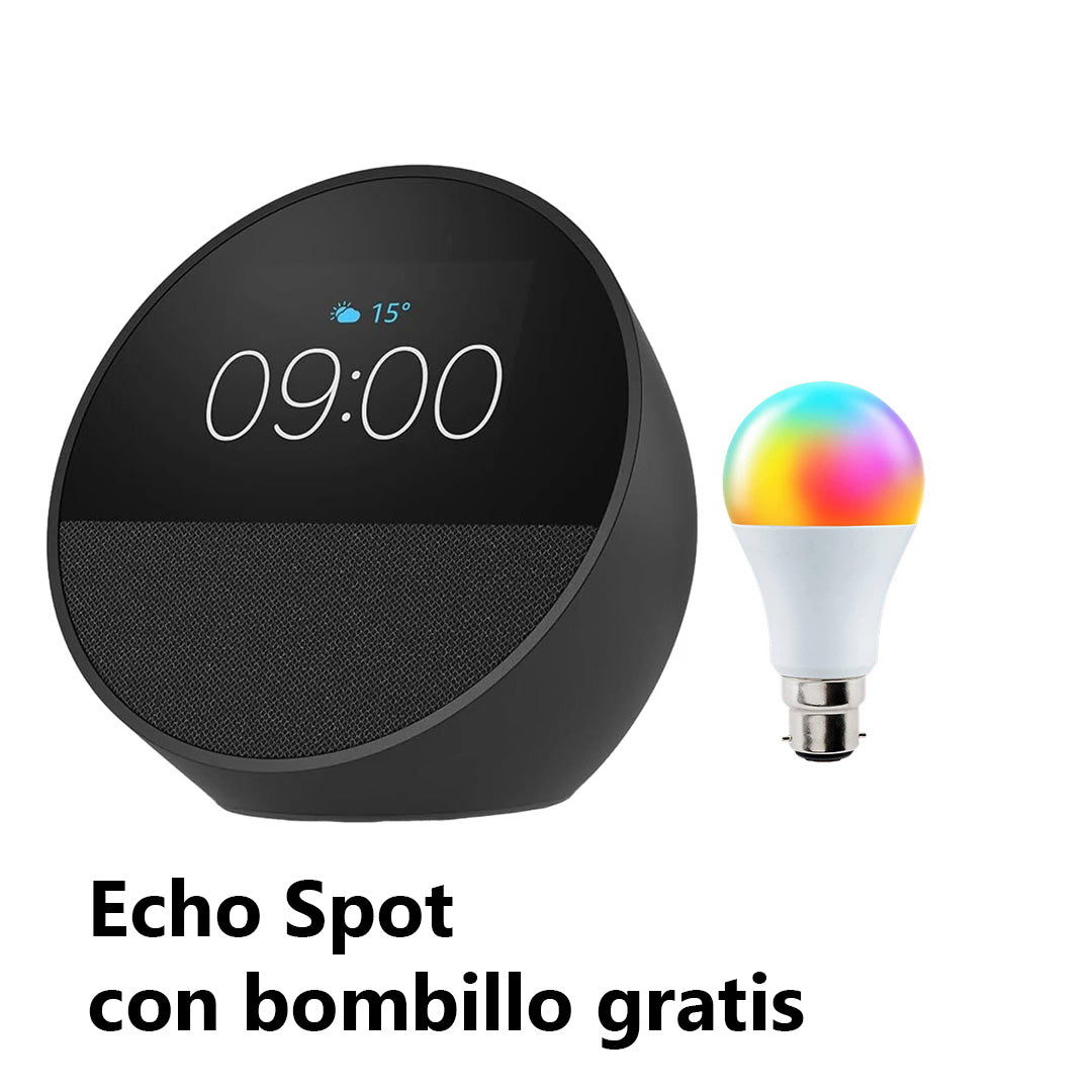 AMAZON ALEXA ECHO SPOT (2024) NEGRO
