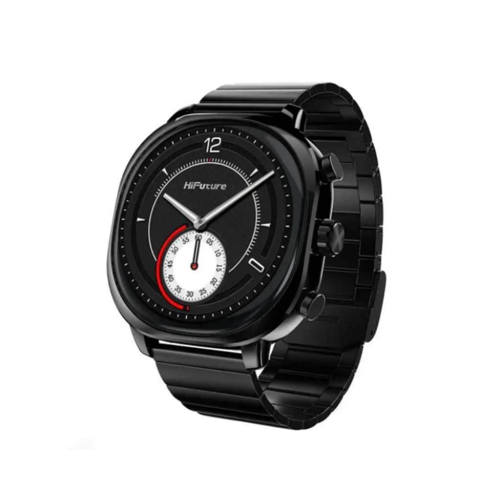 HIFUTURE AIX STAINLESS STEEL SMARTWATCH NEGRO