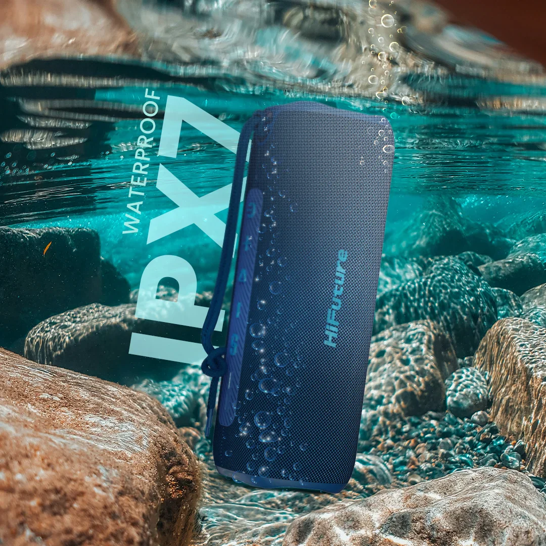 HIFUTURE ALPHA BOCINA BLUETOOTH ROJA