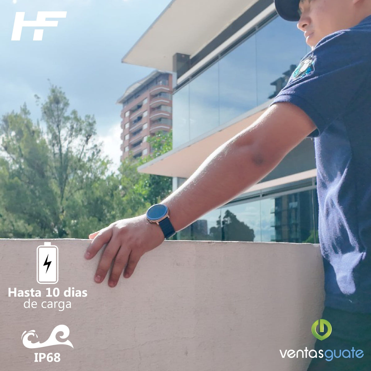 HIFUTURE AURORA SPORT SMARTWATCH AZUL