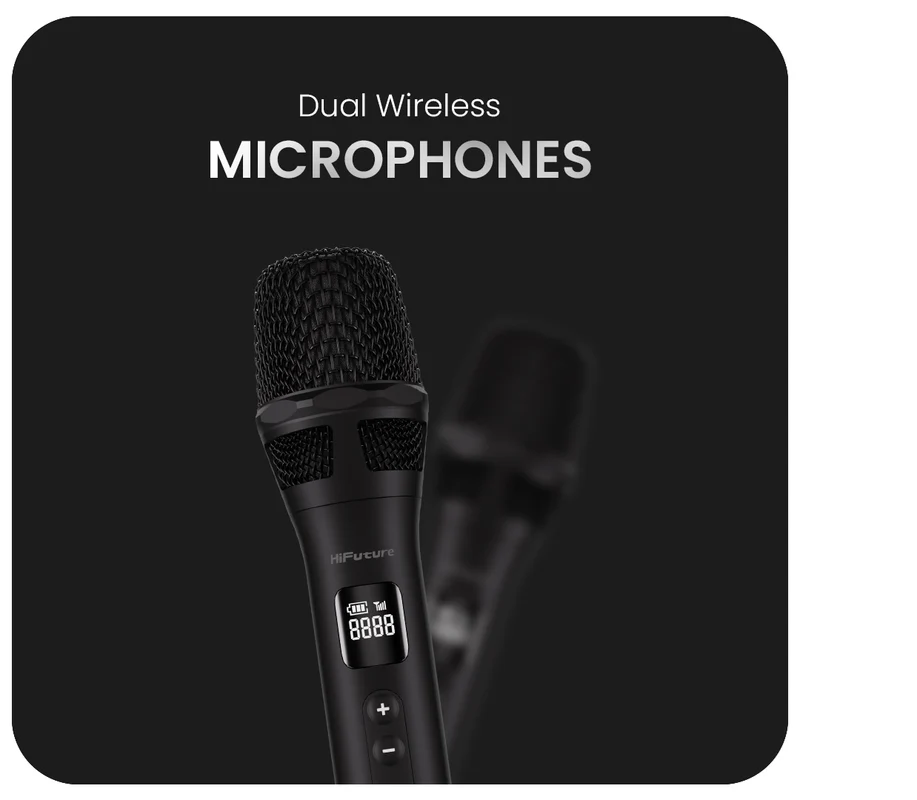 HIFUTURE BOOMBEAT OUTDOOR WIRELESS SPEAKER BLACK