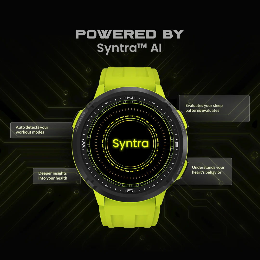HIFUTURE MIX3 SPORT SMARTWATCH AMARILLO
