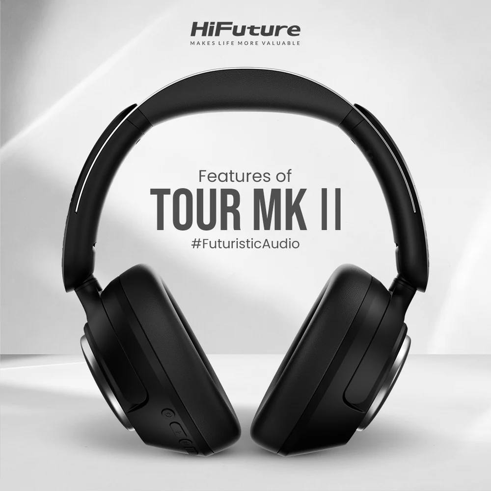 HIFUTURE TOUR MKII OVER-EAR ANC WIRELESS BLACK