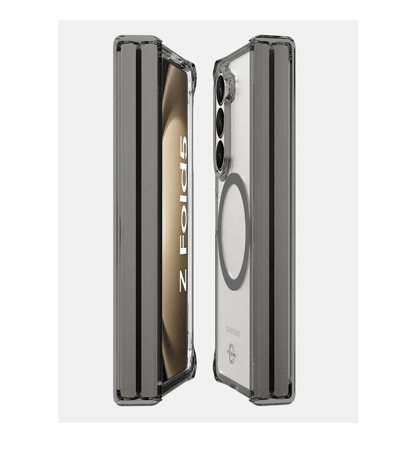 L-ITSKINS HYBRID CLEAR MAGSAFE GALAXY Z FOLD 5 TRANSPARENTE/SMOKE