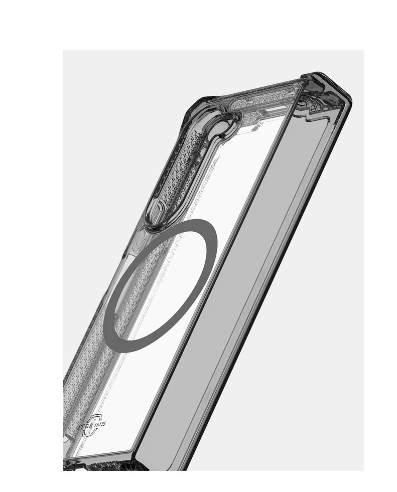 L-ITSKINS HYBRID CLEAR MAGSAFE GALAXY Z FOLD 5 TRANSPARENTE/SMOKE