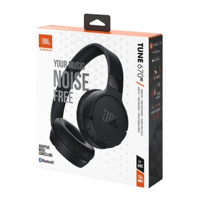 JBL HEADPHONE TUNE670 ANC NEGRO