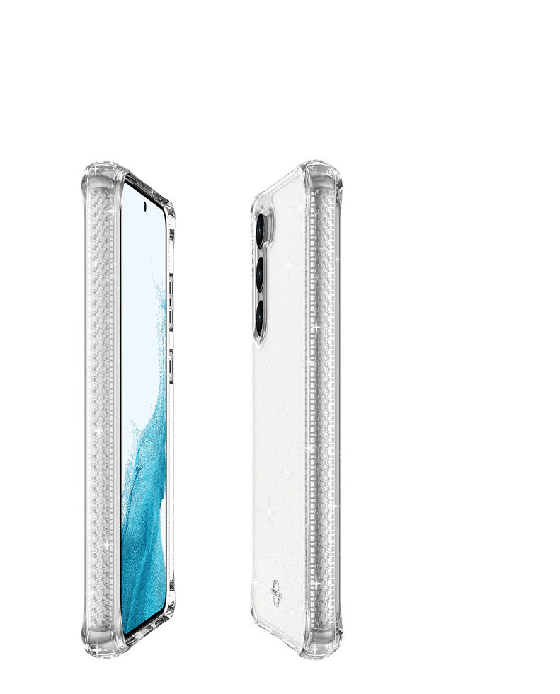 L-ITSKINS HYBRID SPARK GALAXY S23 PLUS GLITER CLEAR