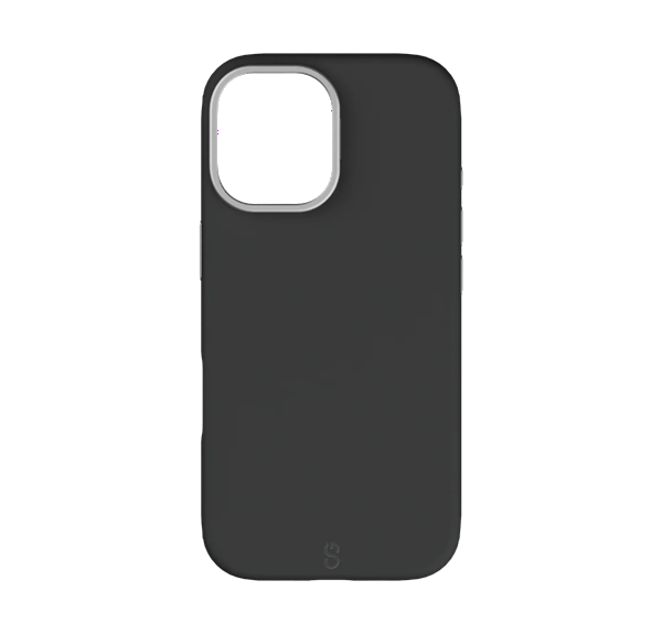 case protector para iphone 17 pro max con stand integrado en módulo de cámaras color negro