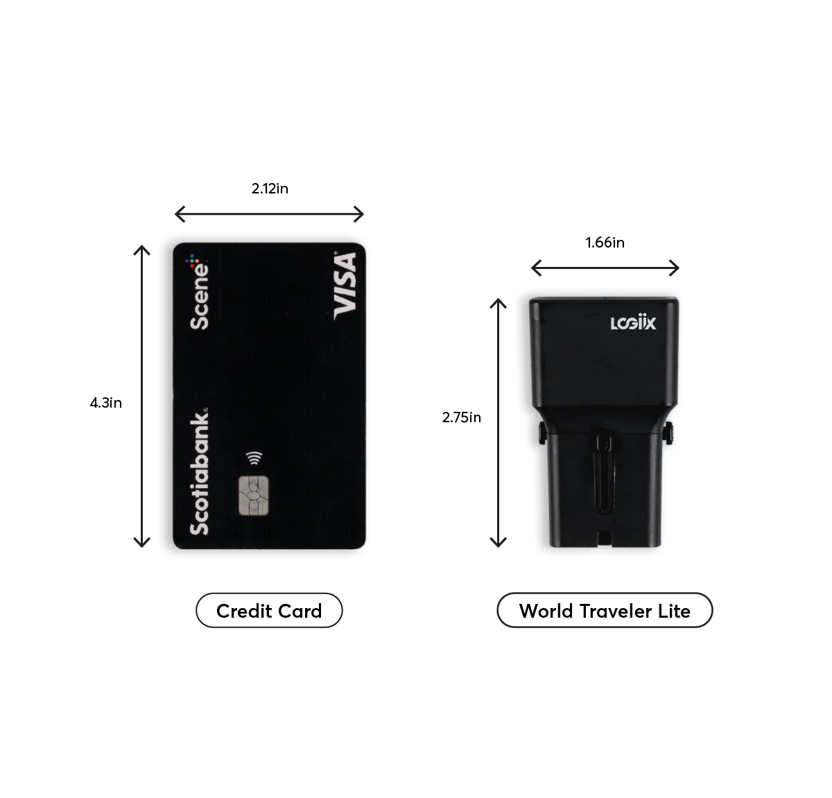 LOGiiX WORLD TRAVELER LITE (2024) NEGRO