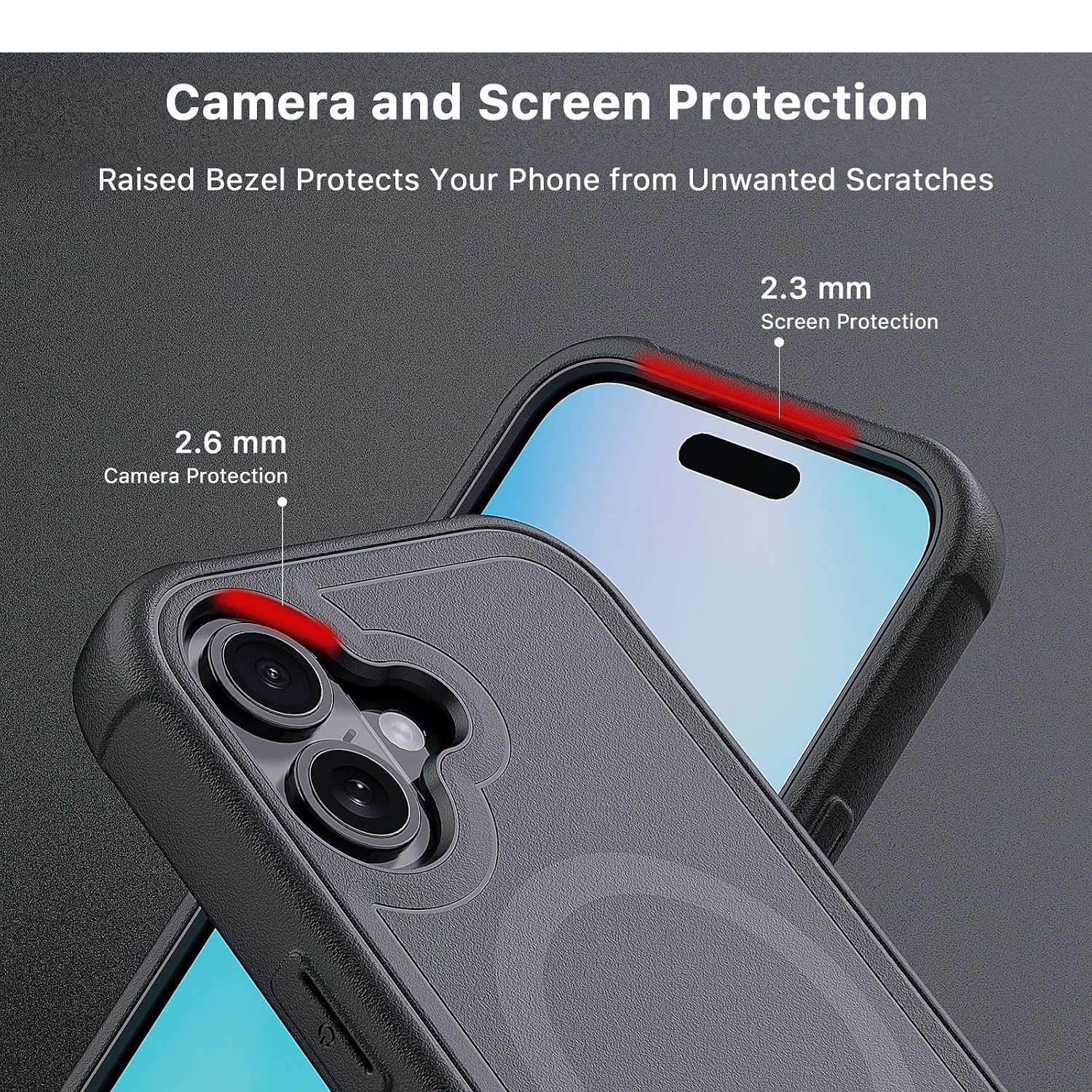 MYBAT MAVERICK ANTIMICROBIAL MAGSAFE CON HOLSTER IPHONE 16 PLUS NEGRO