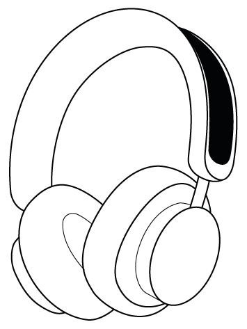 L-URBANISTA LOS ANGELES SOLAR POWERED BLUETOOTH HEADPHONES DESERT GRAY