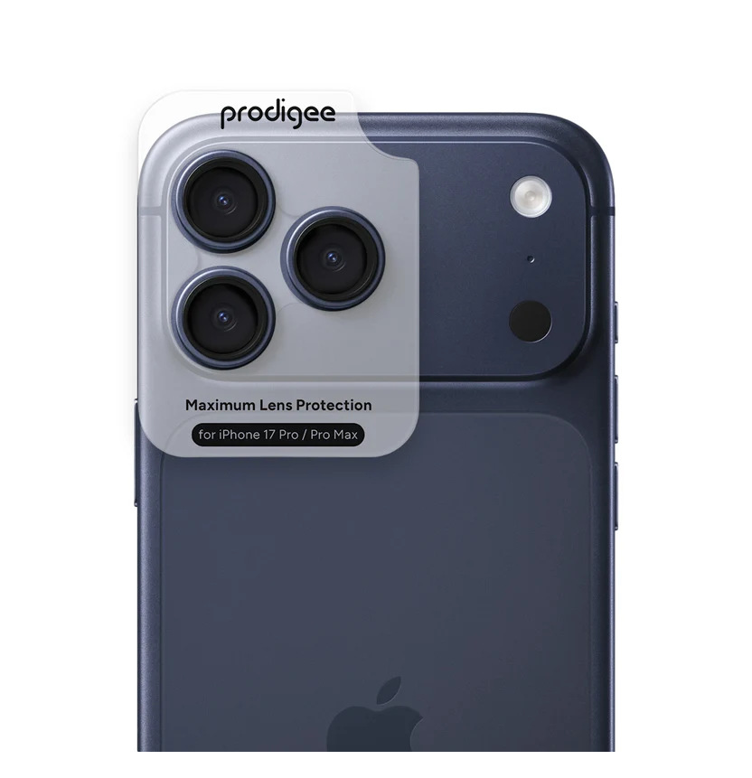 PRODIGEE SUPER GLASS CAMERA IPHONE 17 PRO / PRO MAX AZUL
