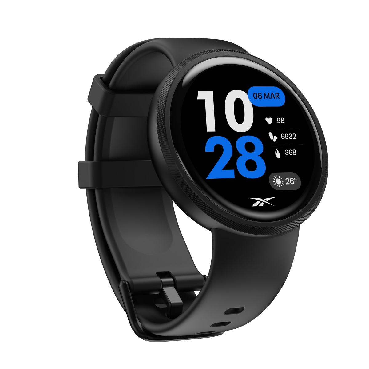 REEBOK RUSH SMARTWATCH MIDNIGHT BLACK