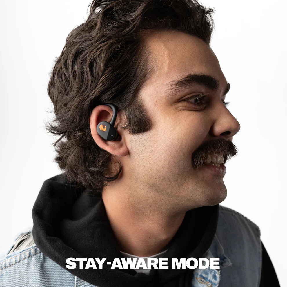 SKULLCANDY PUSH PLAY ACTIVE AUDIFONO BLUETOOTH NEGRO/NARANJA