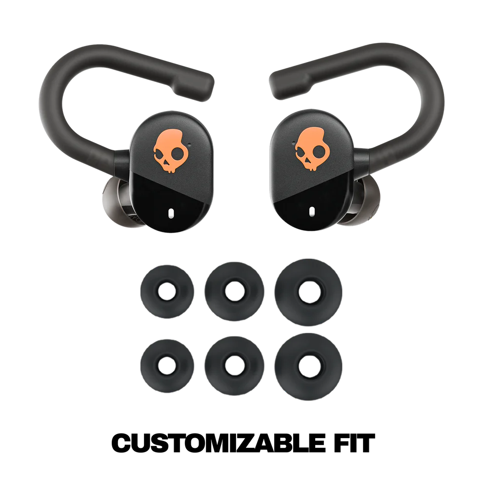 SKULLCANDY PUSH PLAY ACTIVE AUDIFONO BLUETOOTH NEGRO/NARANJA