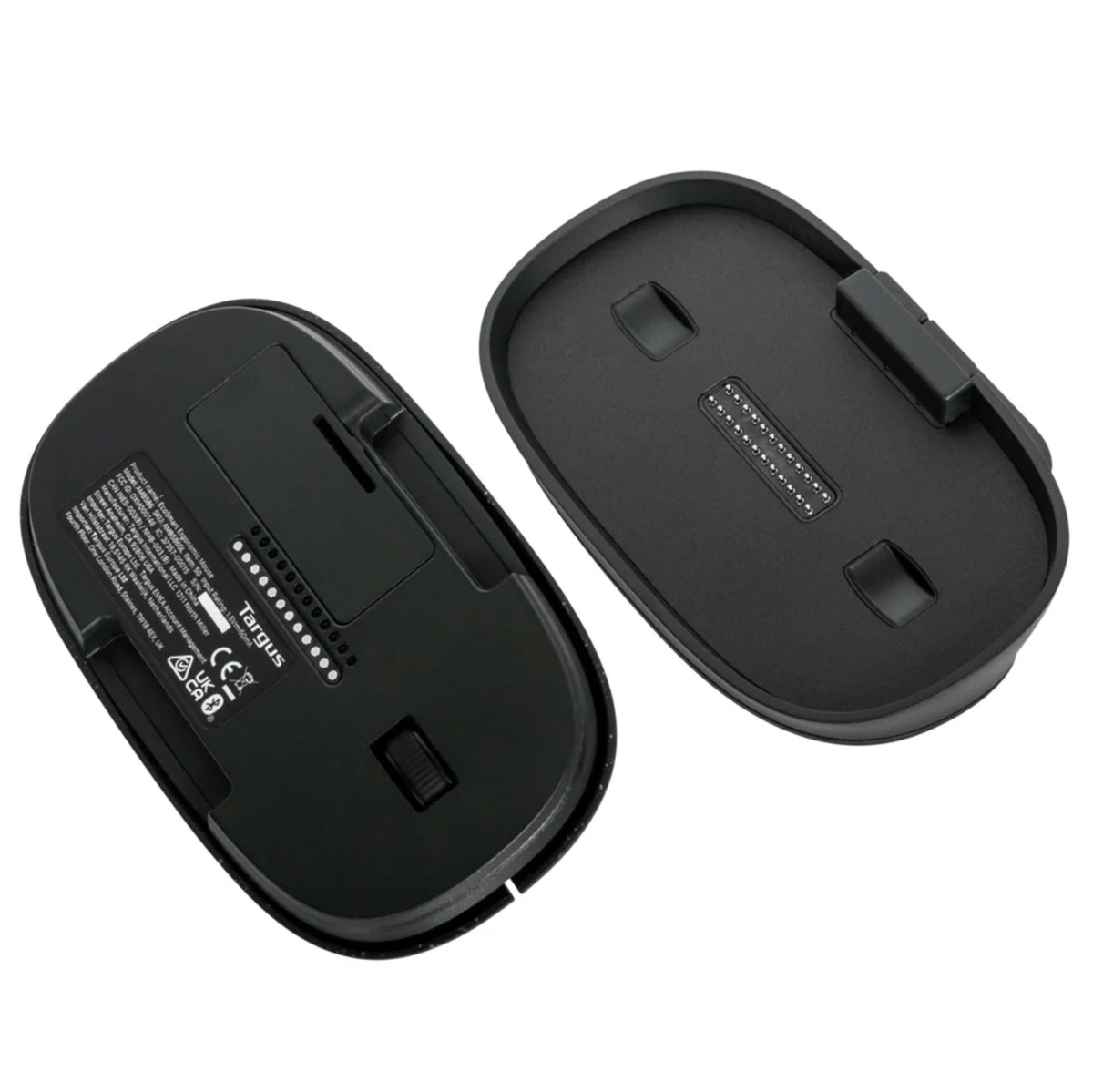 Targus ErgoFlip Mouse EcoSmart - Ratón Ergonómico Inalámbrico