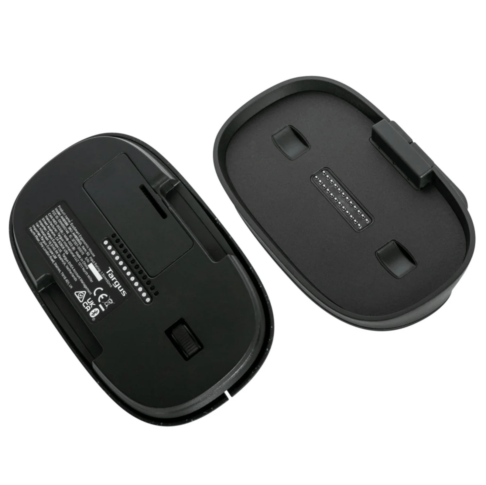 Targus ErgoFlip Mouse EcoSmart - Ratón Ergonómico Inalámbrico