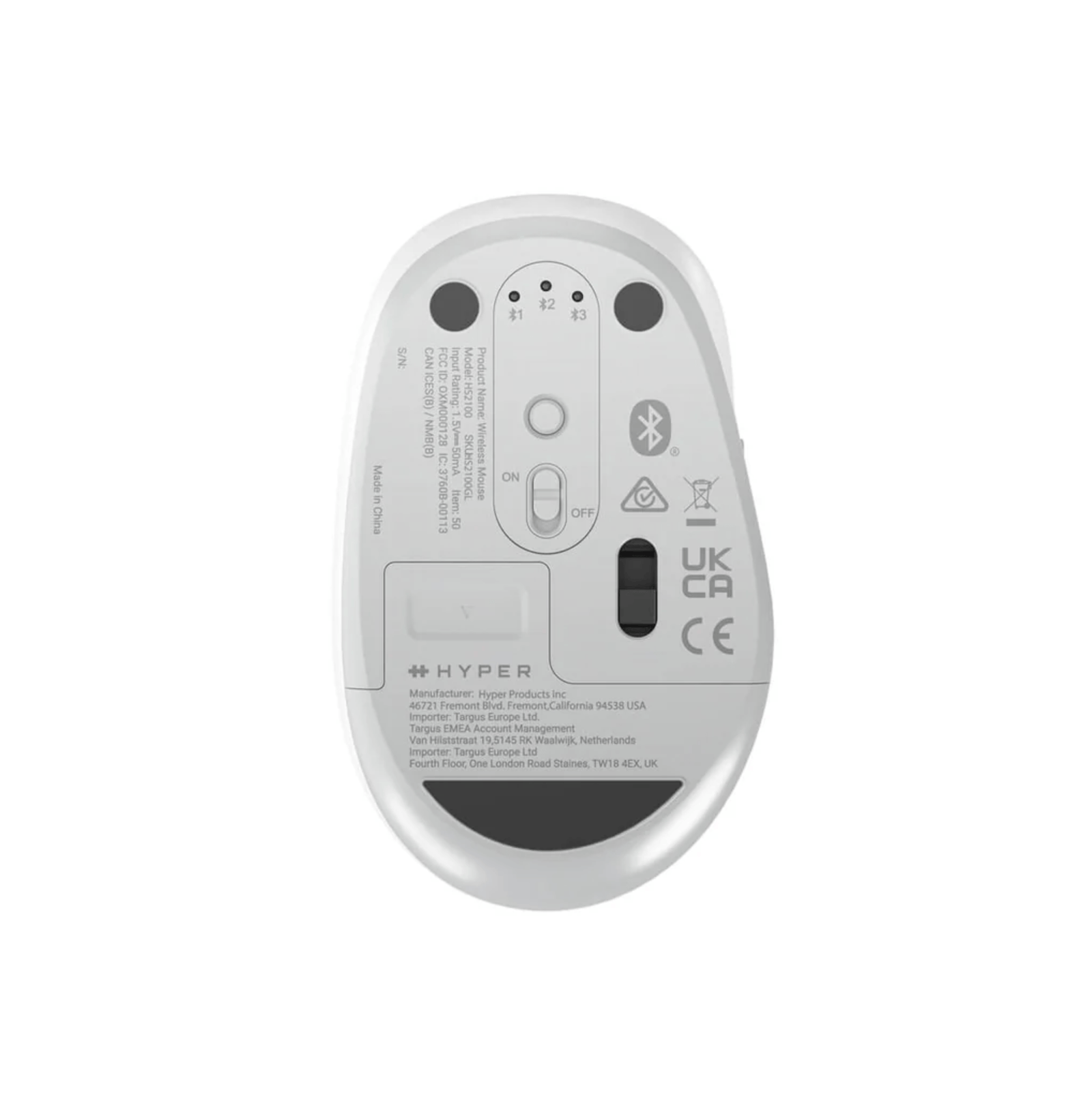 Targus Hyper Space Bluetooth Mouse - Ratón Bluetooth Inalámbrico Premium