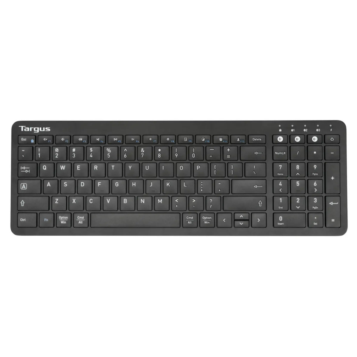 TARGUS MULTI DEVICE MIDSIZE BLUETOOTH KEYBOARD BLACK