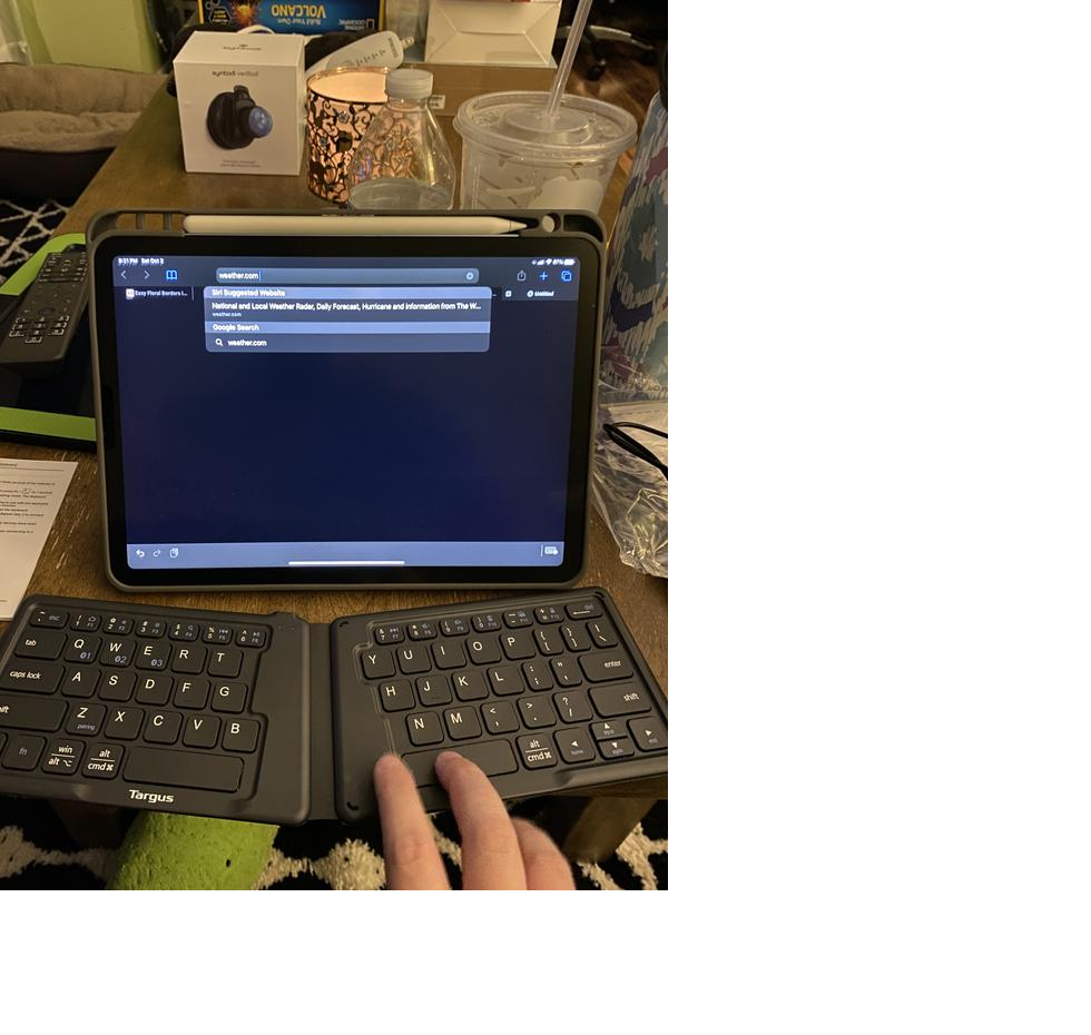 TARGUS WIRELEES FOLDING KEYBOARD - TECLADO INALÁMBRICO PLEGABLE PORTÁTIL