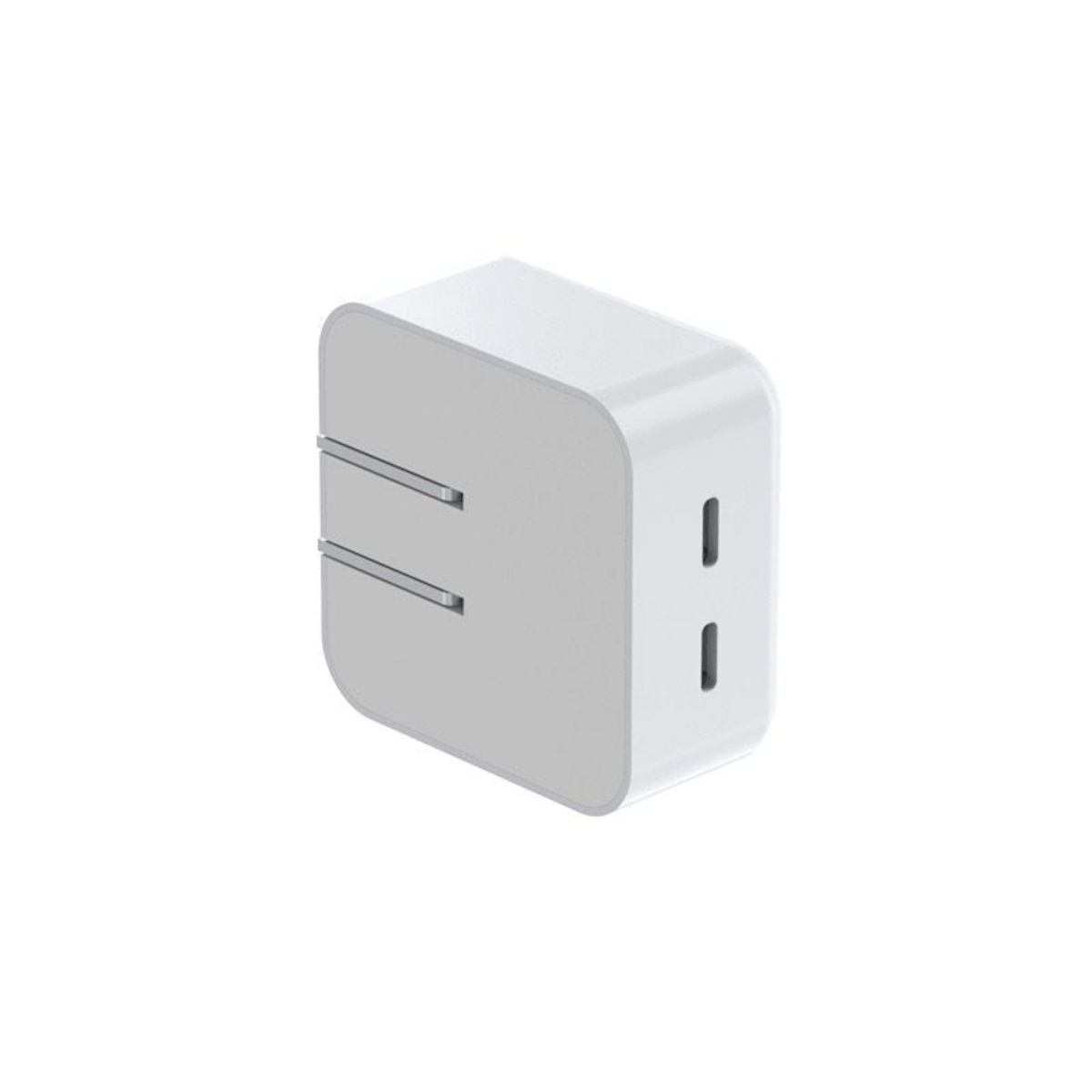 TEKYA CUBO DE CARGA PARED DUAL USB-C 35W BLANCO