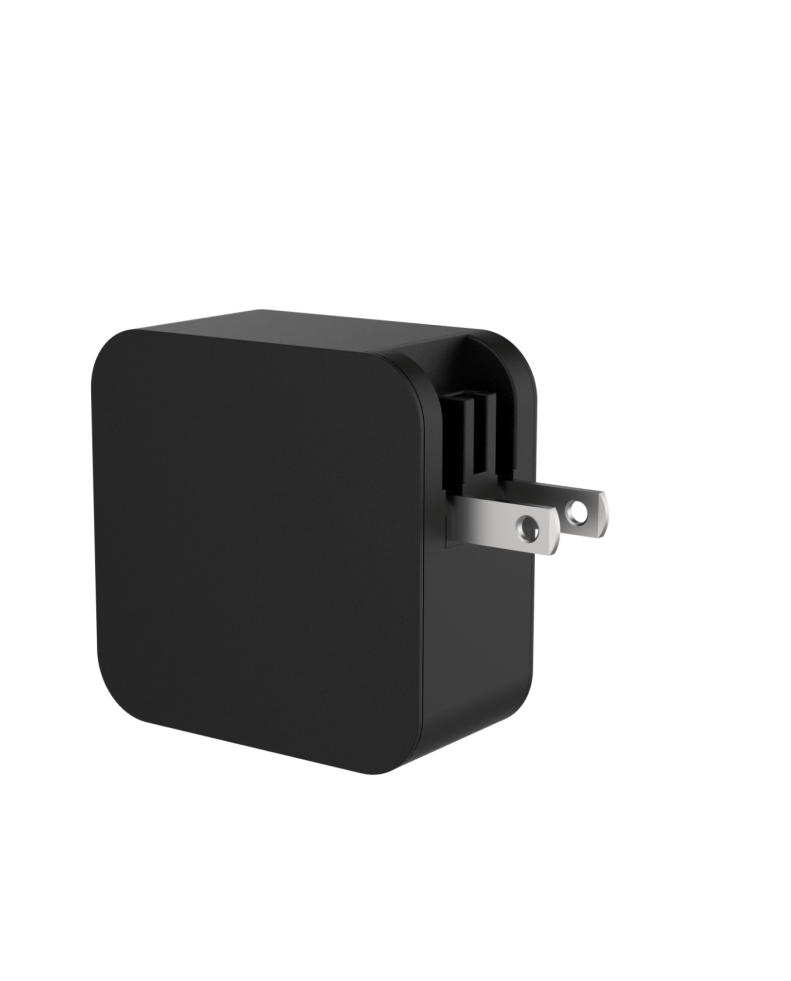 L-TEKYA CUBO DE CARGA PARED USB-C 65W NEGRO