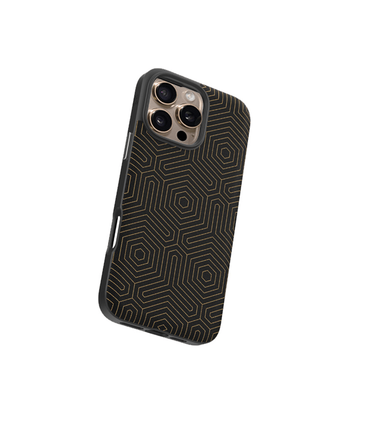 ZAGG LONDON SNAP IPHONE 16 PRO MAX BLACK HEXAGON