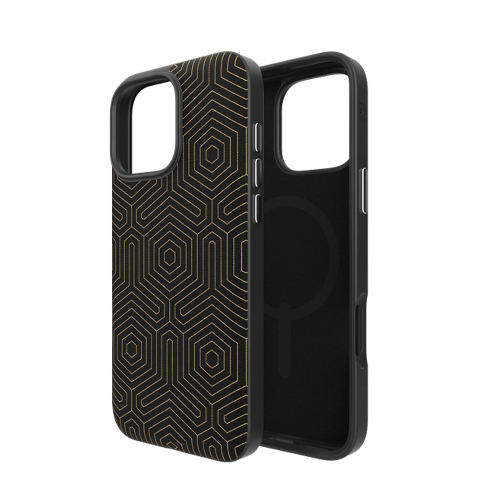 ZAGG LONDON SNAP IPHONE 16 PRO BLACK HEXAGON