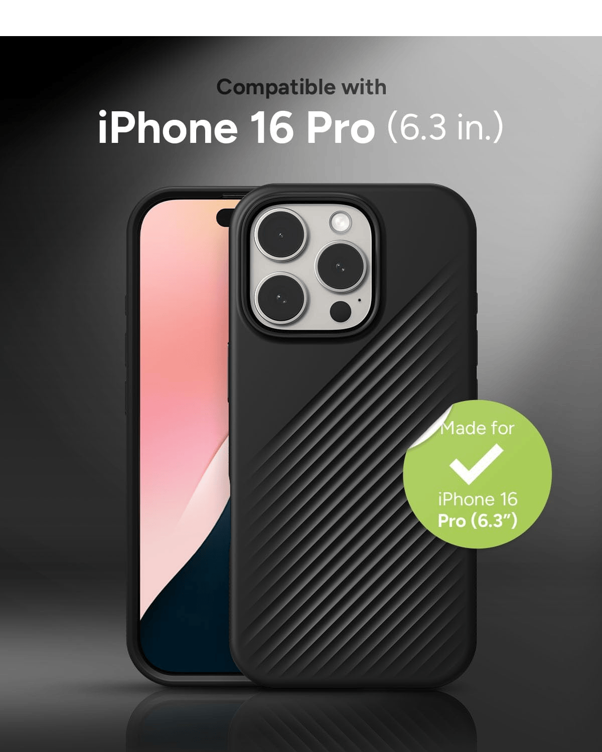 ZAGG LUXE SNAP IPHONE 16 PRO NEGRO