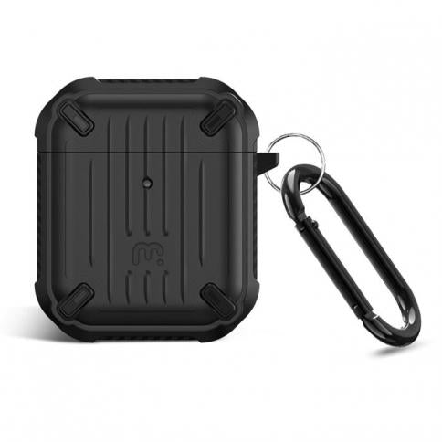 L-MYBAT PRO ARMOR CASE PARA AIRPODS SERIE 1 Y 2 NEGRO