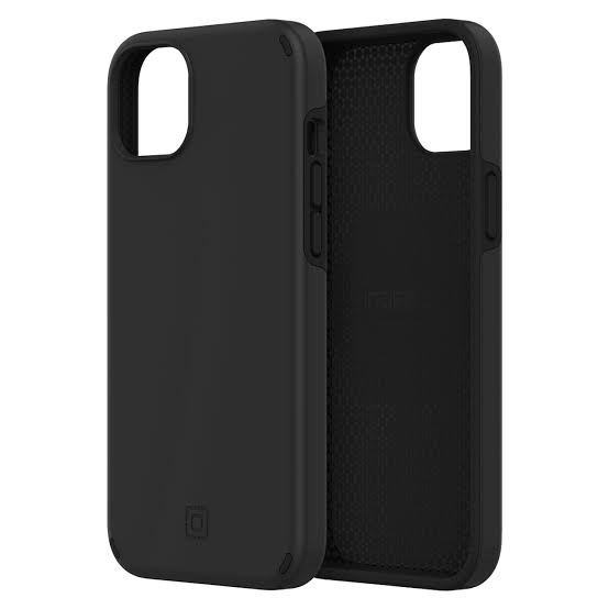 COMBO - INCIPIO DUO IPHONE 14 PLUS NEGRO - INCLUYE VIDRIO TEMPLADO DE PANTALLA  CÁMARAS