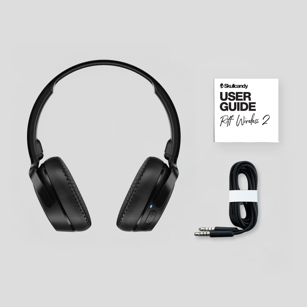 SKULLCANDY RIFF WIRELESS 2 AUDIFONOS BLUETOOTH DIADEMA NEGRO