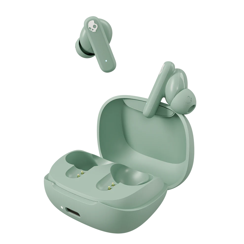 SKULLCANDY SMOKIN BUDS TRUE WIRELESS PREPPY SAGE