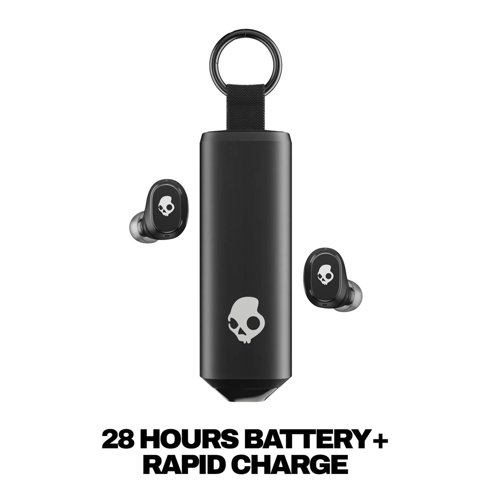 SKULLCANDY DIME 360 SHAPE BLACK