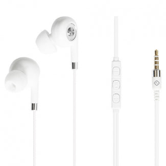 L-TEKYA T-BUDS CONECTOR 3.5MM BLANCO