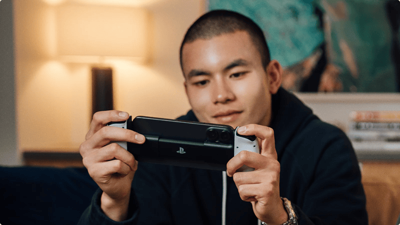 Backbone One PlayStation Edition USB-C blanco – gatillos analógicos y diseño ergonómico