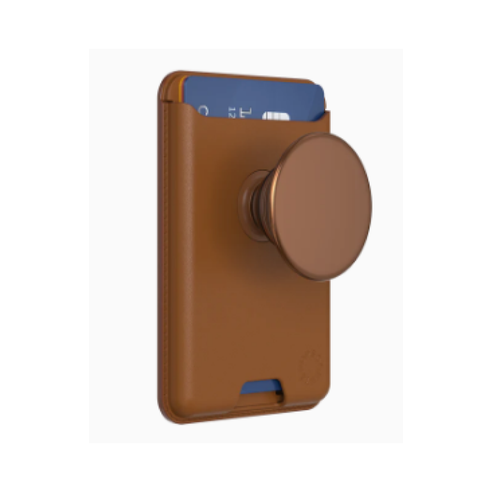 POPSOCKETS WALLET+ MAGSAFE COGNAC
