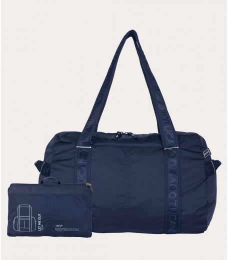 L-TUCANO LET ME OUT WEEKENDER BAG BLUE
